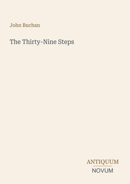Produktbild: The Thirty-Nine Steps