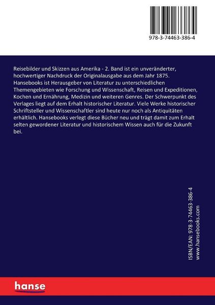 Produktbild: Reisebilder und Skizzen aus Amerika