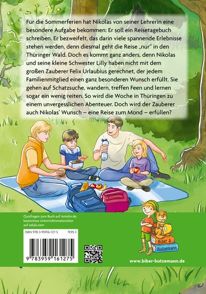 Produktbild: Magische Ferien in Th&uuml;ringen - Lilly, Nikolas und der Zauberer Felix Urlaubius