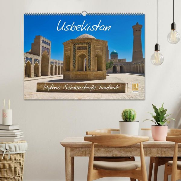 Produktbild: Usbekistan Mythos Seidenstra&szlig;e hautnah (Wandkalender 2027 DIN A2 quer), CALVENDO Monatskalender