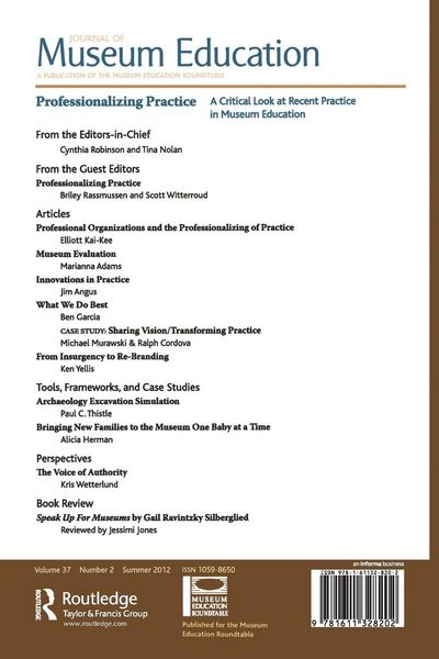 Produktbild: Professionalizing Practice. A Critical Look at Recent Practice in Museum Education