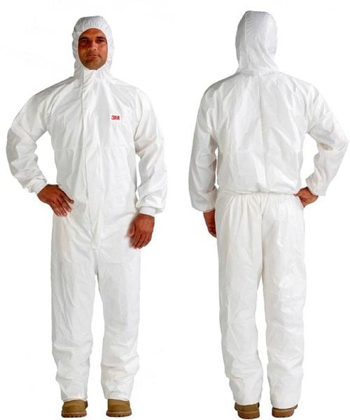 Produktbild: 3M 45452XL Schutzanzug 4545 Kleider-Gr&ouml;&szlig;e: XXL Wei&szlig;