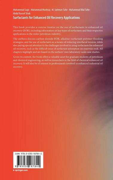 Produktbild: Surfactants for Enhanced Oil Recovery Applications