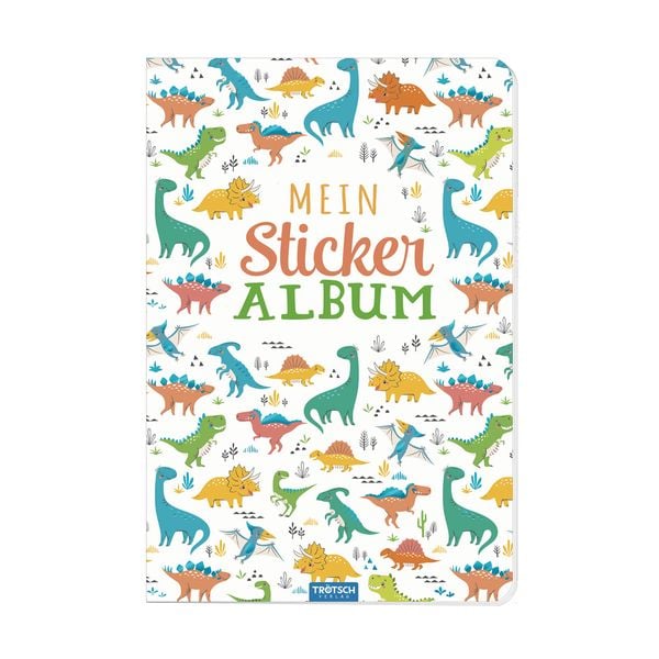 Produktbild: Tr&ouml;tsch Mein Stickeralbum Dino Stickerbuch