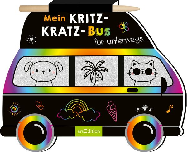 Produktbild: Mein Kritzkratz-Bus f&uuml;r unterwegs