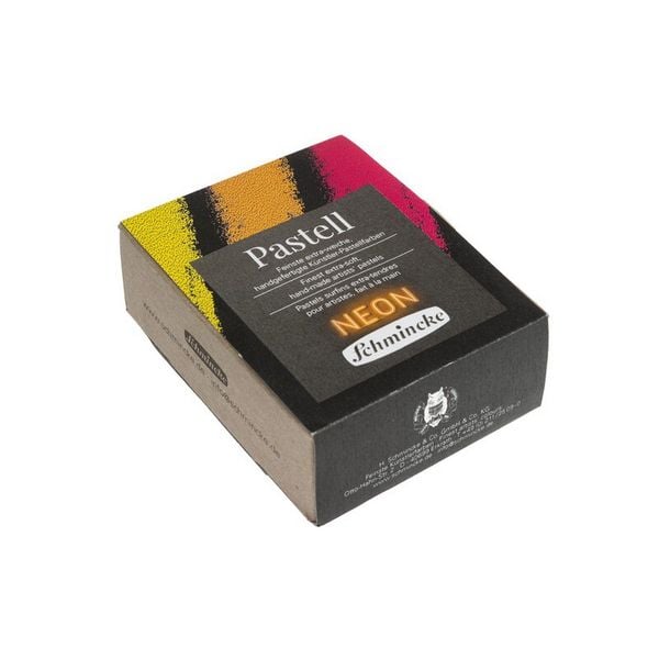 Produktbild: Schmincke Pastell Malkasten Kartonset, 3 Stifte Neon