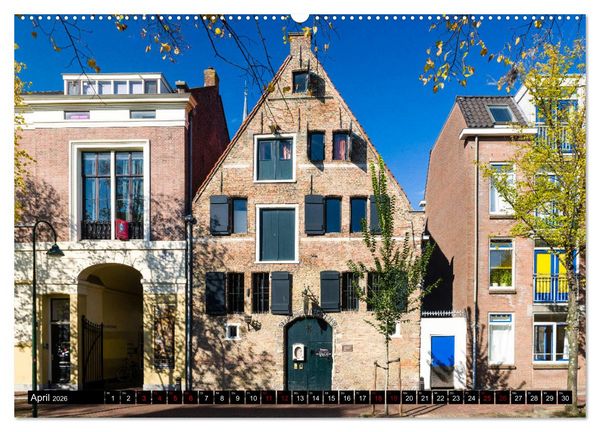 Produktbild: Zauberhaftes Delft - Perle der Niederlande (Wandkalender 2026 DIN A2 quer), CALVENDO Monatskalender