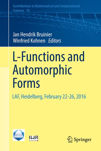 Produktbild: L-Functions and Automorphic Forms