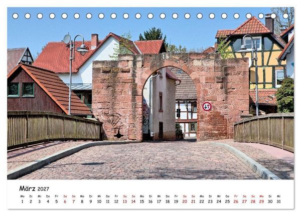 Produktbild: Gelnhausen Stadt (Tischkalender 2027 DIN A5 quer), CALVENDO Monatskalender