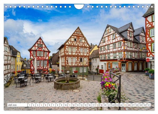 Produktbild: Hessen Impressionen (Wandkalender 2026 DIN A4 quer), CALVENDO Monatskalender