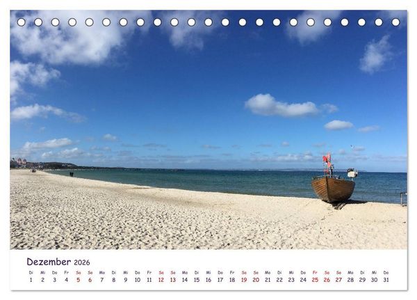 Produktbild: Natur und Landschaft Mecklenburg - Vorpommern 2026 (Tischkalender 2026 DIN A5 quer), CALVENDO Monatskalender