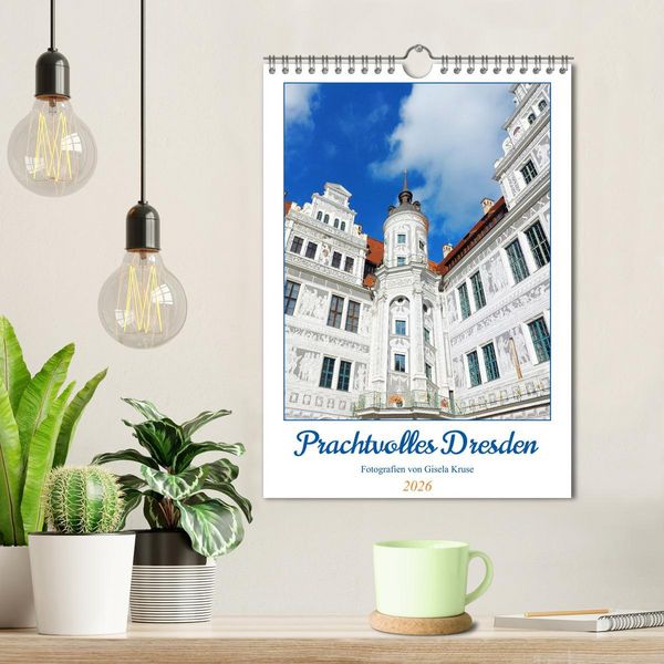 Produktbild: Prachtvolles Dresden (Wandkalender 2026 DIN A4 hoch), CALVENDO Monatskalender