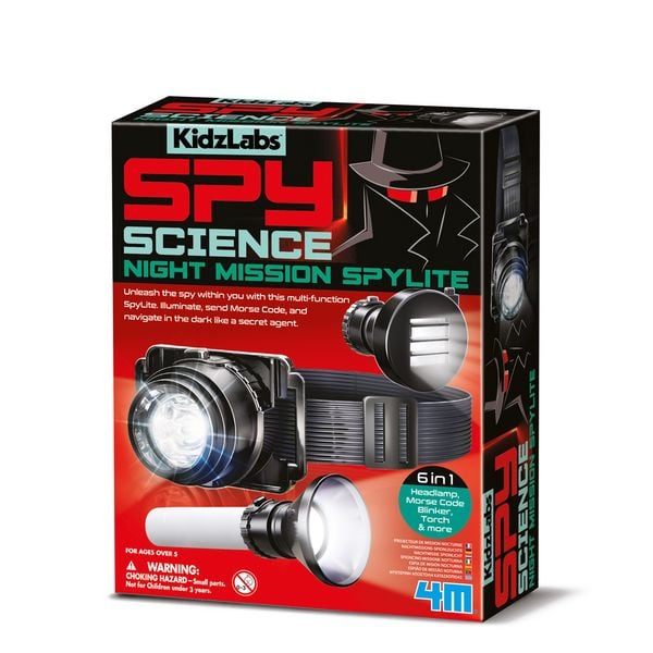 Produktbild: KidzLabs/Spy Science Night Mission Spylite