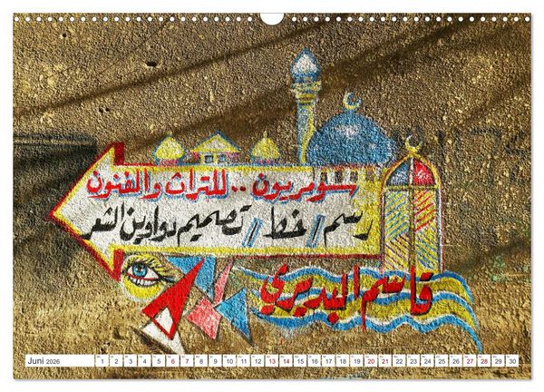 Produktbild: Irak Ein Streifzug durch Baghdad (Wandkalender 2026 DIN A3 quer), CALVENDO Monatskalender