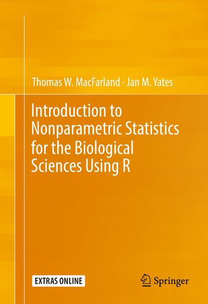 Produktbild: Introduction to Nonparametric Statistics for the Biological Sciences Using R