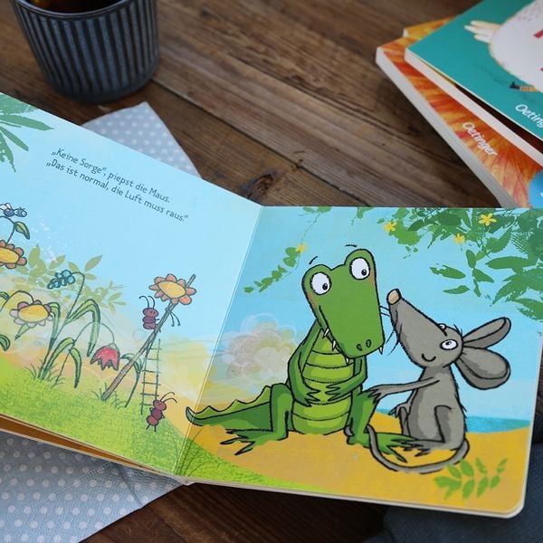 Produktbild: Das Krokodil pupst viel zu viel