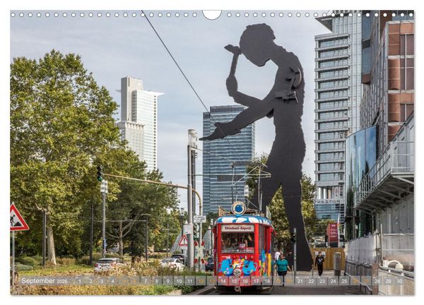 Produktbild: Frankfurt Mainhattan (Wandkalender 2026 DIN A3 quer), CALVENDO Monatskalender