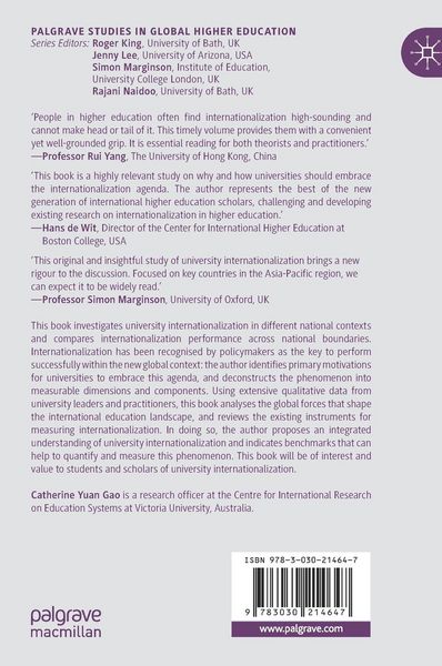 Produktbild: Measuring University Internationalization