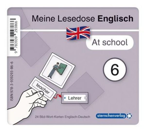 Produktbild: Meine Lesedose Englisch 1-7 - Grundwortschatz Englisch - Deutsch - DaZ - Jetzt neu mit Etikett zum Beschriften