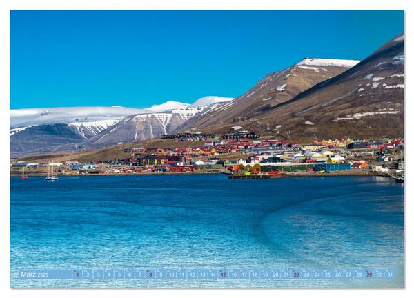 Produktbild: Spitzbergen im Sommer (Wandkalender 2026 DIN A4 quer), CALVENDO Monatskalender