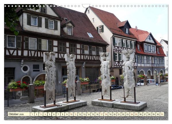 Produktbild: Unterwegs in Schorndorf (Wandkalender 2026 DIN A3 quer), CALVENDO Monatskalender