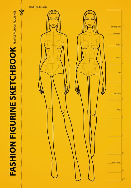 Produktbild: Fashion Figurine Sketchbook: Female Fashion Figurines