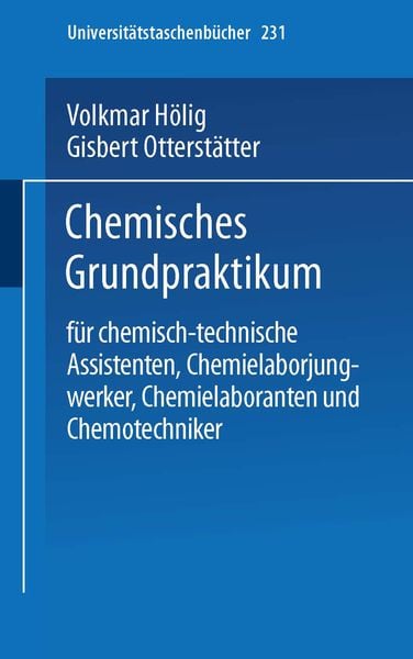 Produktbild: Chemisches Grundpraktikum