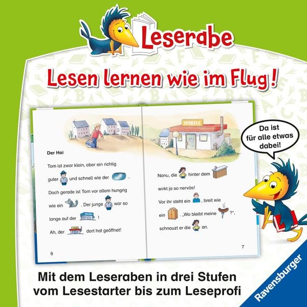 Leserabe Vor-Lesestufe - Polizeigeschichten