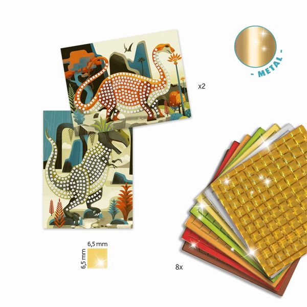 Produktbild: DJECO Metallische Dinosaurier