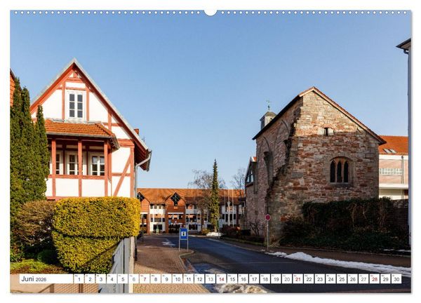 Produktbild: Werrastadt Eschwege (hochwertiger Premium Wandkalender 2026 DIN A2 quer), Kunstdruck in Hochglanz