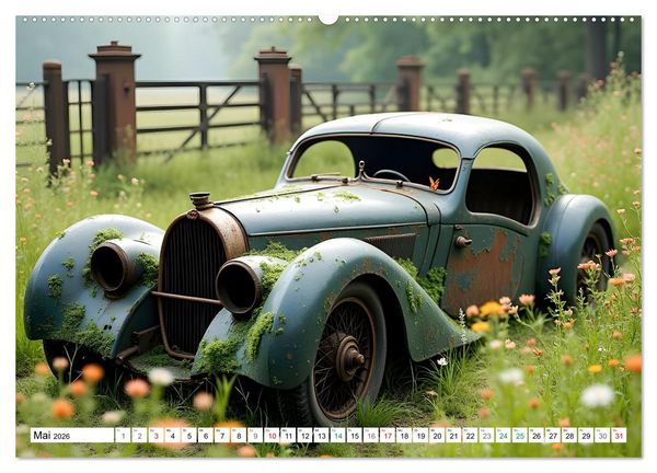 Produktbild: Vergessene Legenden (hochwertiger Premium Wandkalender 2026 DIN A2 quer), Kunstdruck in Hochglanz