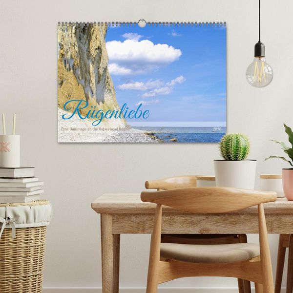 Produktbild: R&uuml;genliebe - Eine Hommage an die Ostseeinsel R&uuml;gen (Wandkalender 2026 DIN A3 quer), CALVENDO Monatskalender
