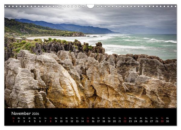 Produktbild: Sehnsucht nach Neuseeland (Wandkalender 2026 DIN A3 quer), CALVENDO Monatskalender