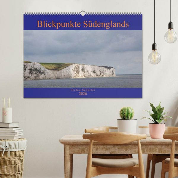Produktbild: Blickpunkte S&uuml;denglands (Wandkalender 2026 DIN A2 quer), CALVENDO Monatskalender