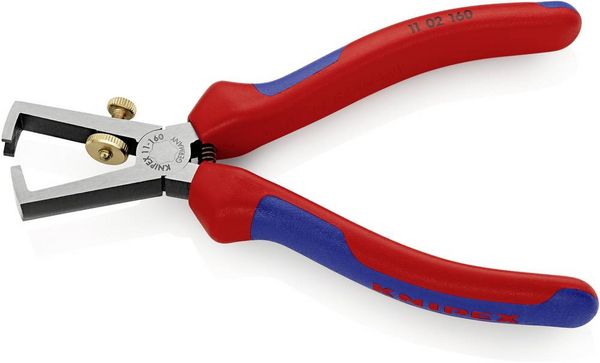 Produktbild: Knipex 11 02 160 11 02 160 Abisolierzange 10mm&sup2; (max) 7 (max) 5mm (max)