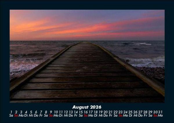 Produktbild: Sonnenuntergang 2026 Fotokalender DIN A5