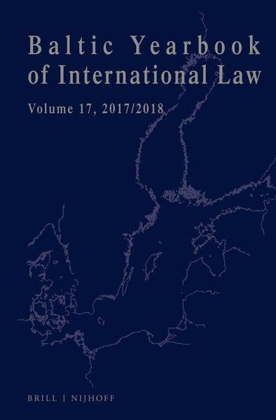 Produktbild: Baltic Yearbook of International Law, Volume 17 (2017/2018)