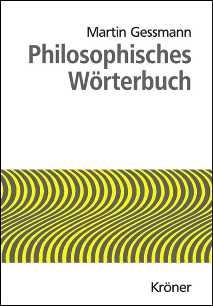 Produktbild: Philosophisches W&ouml;rterbuch