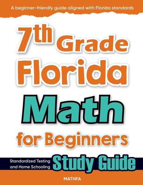 Produktbild: 7th Grade Florida Math for Beginners