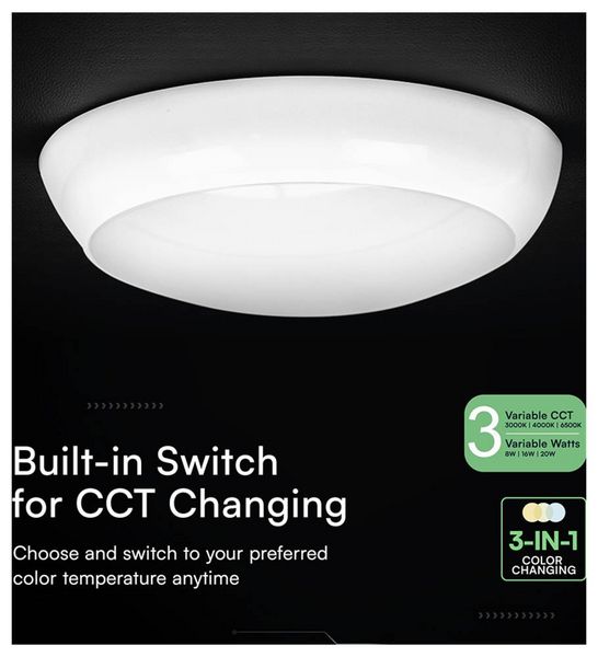 Produktbild: V-TAC 812-24-6 VT-8633 LED-Wandleuchte LED 8 W, 16 W, 20W Wei&szlig;