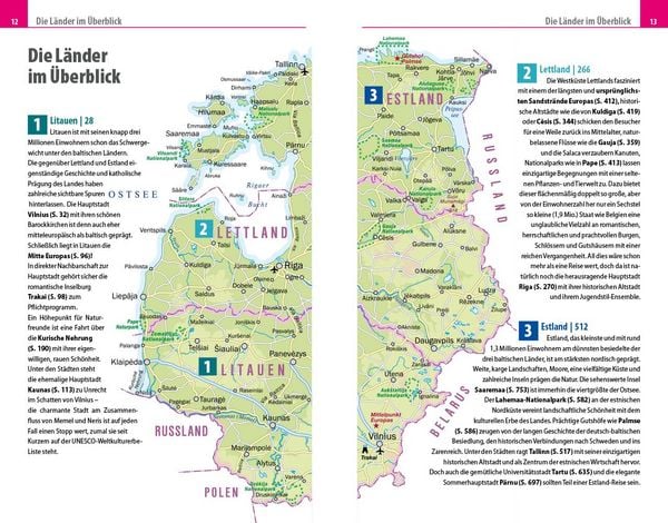 Produktbild: Reise Know-How Reisef&uuml;hrer Baltikum: Estland, Lettland, Litauen