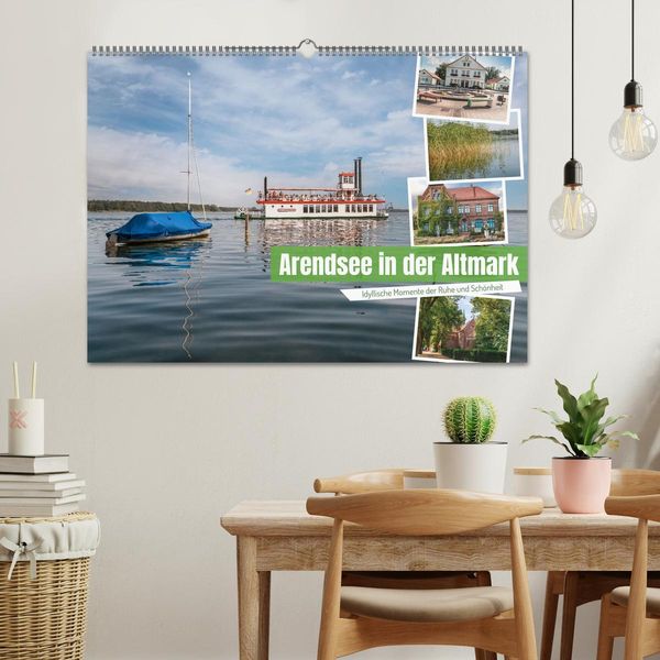 Produktbild: Arendsee in der Altmark (Wandkalender 2026 DIN A2 quer), CALVENDO Monatskalender