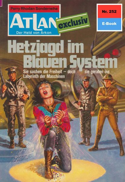 Produktbild: Atlan 252: Hetzjagd im Blauen System