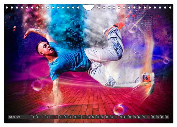 Produktbild: Break Dance (Wandkalender 2026 DIN A4 quer), CALVENDO Monatskalender