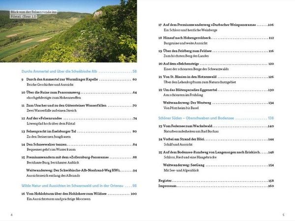 Produktbild: Die Wander-Bucket-List Baden-W&uuml;rttemberg