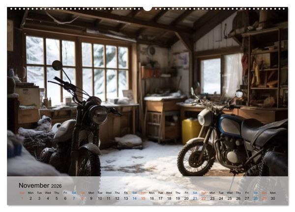 Produktbild: Old machine - nobody's child (Wall Calendar 2026 DIN A2 landscape), CALVENDO 12 Month Wall Calendar