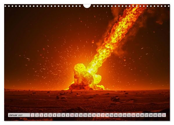 Produktbild: Naturgewalten - Ungez&auml;hmt und Unaufhaltsam (Wandkalender 2027 DIN A3 quer), CALVENDO Monatskalender