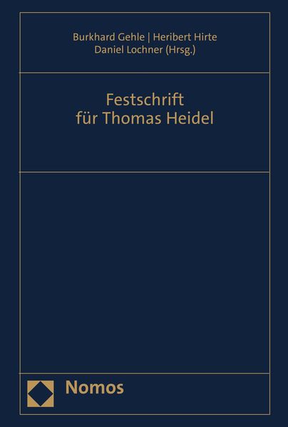Produktbild: Festschrift f&uuml;r Thomas Heidel
