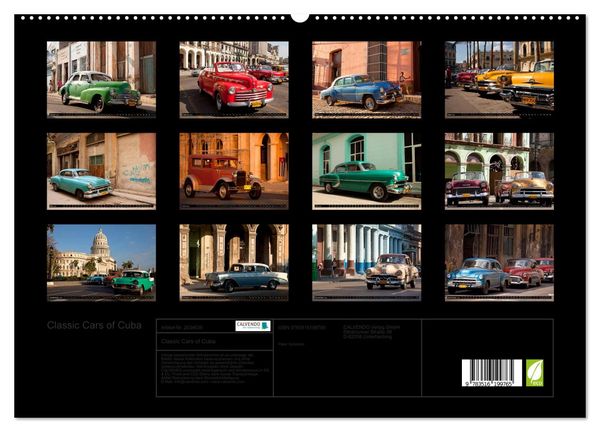 Produktbild: Classic Cars of Cuba (hochwertiger Premium Wandkalender 2026 DIN A2 quer), Kunstdruck in Hochglanz