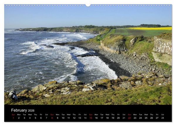 Produktbild: Scenes from Northumberland (High Quality Premium Wall Calendar 2026 DIN A2 landscape),CALVENDO 12 Month Wall Calendar